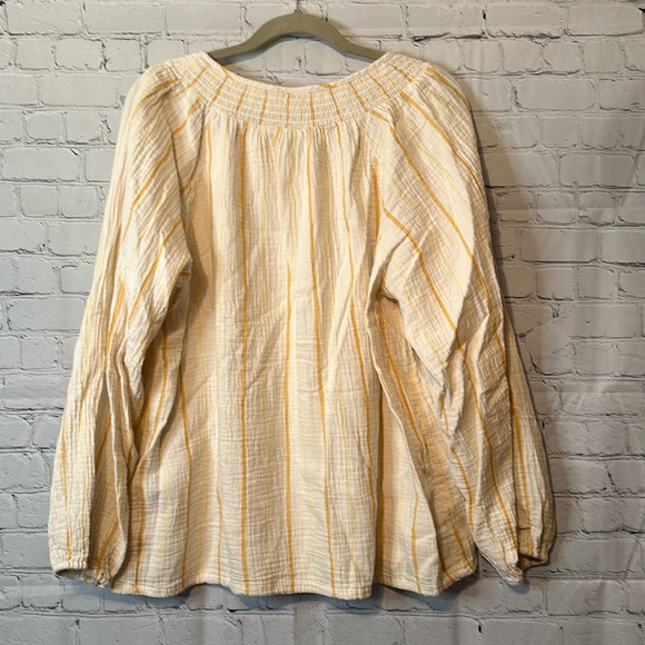 Ava & Viv womens plus size 1x long sleeve button down comfy shirt - Picture 2 of 5